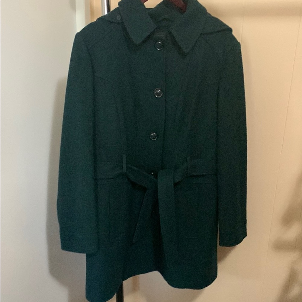NWT Liz Claiborne Elegant Green Women's Coat